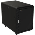 15U Server Rack Cabinet with Casters B309134