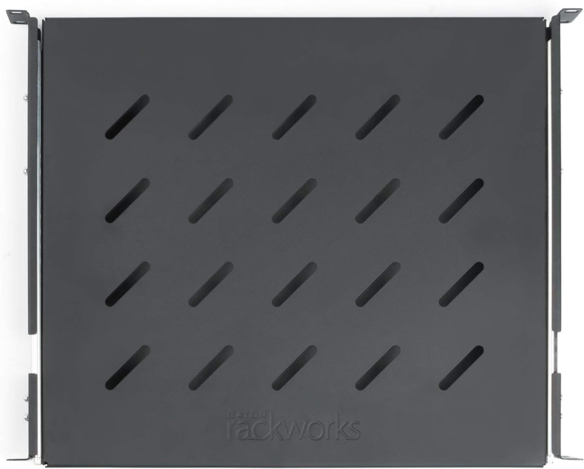 Rack Mount Sliding Accessory Shelf, 1U Size V953583