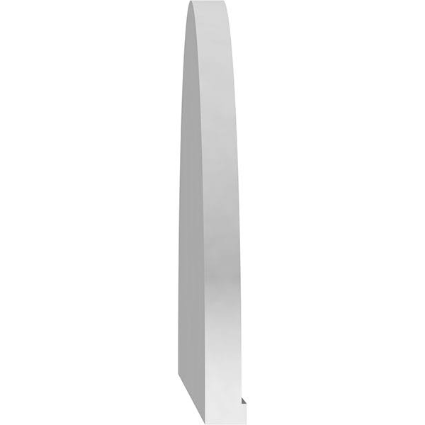 Elliptical Sunburst PVC Pediment Q217