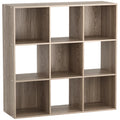 9 Cube Wooden Organizer Bookcase Cabinet C545169