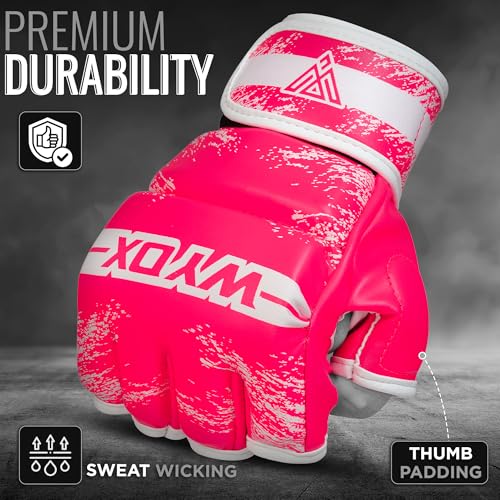 Fingerless Open Palm MMA Gloves G6962