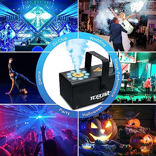 500W Fog Machine with 9 LED Lights G381