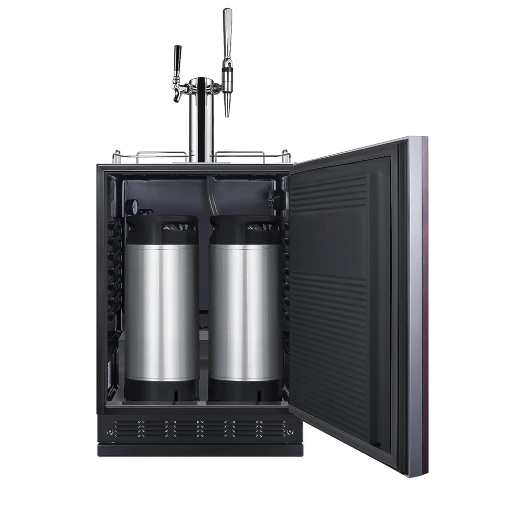 24" Wide Cold Brew/Nitro Kegerator E252