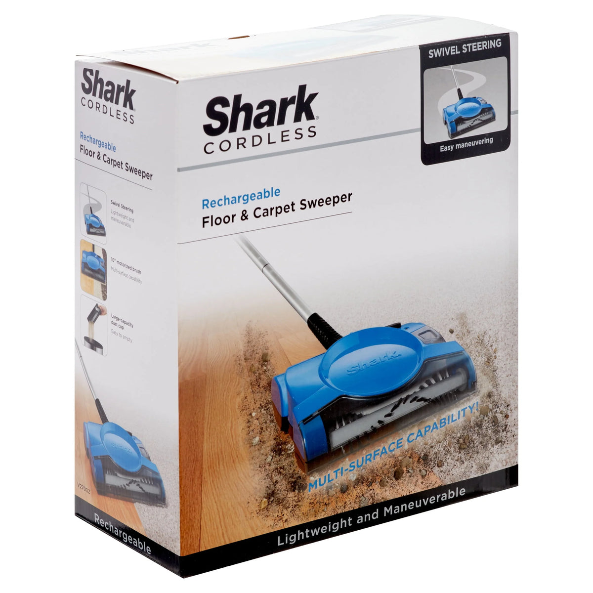 Rechargeable Floor and Carpet Sweeper E38655