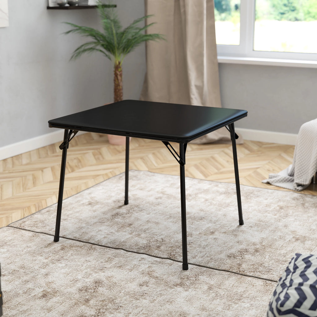 Black Folding Card Table R18665