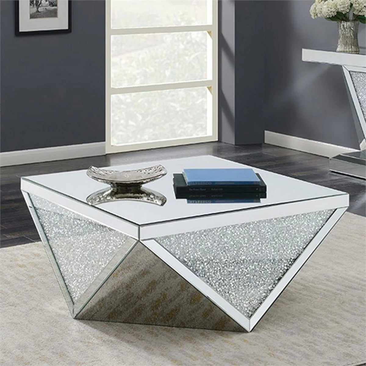Mirrored Accent Coffee Table K9780