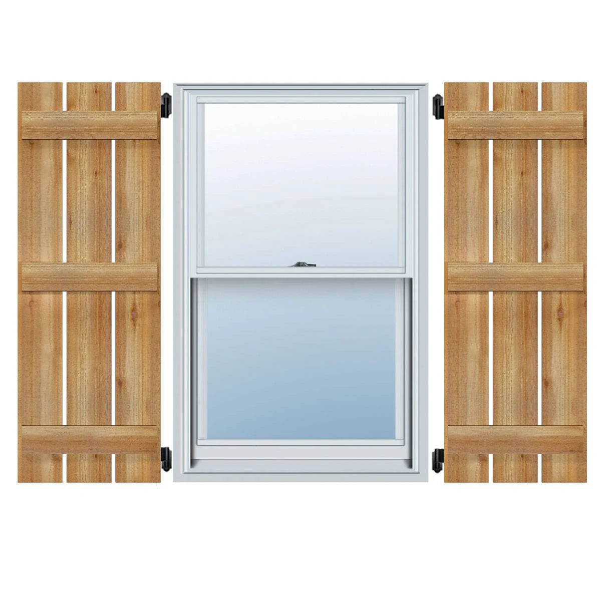 Rough Sawn Board-n-Batten Shutters O4191