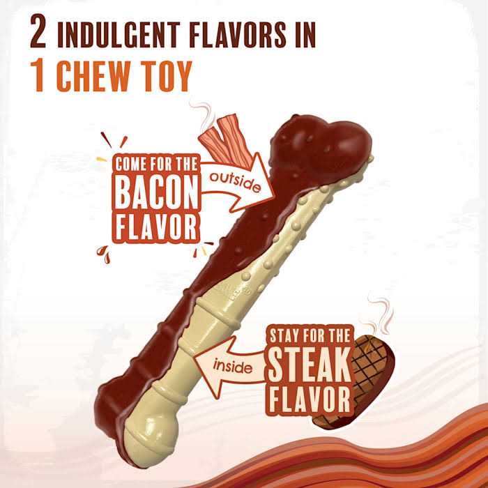 Dual Flavored Dog Chew Toys O2425