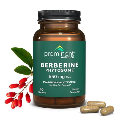 Berberine Phytosome Supplement 550 mg 60 Count L138893