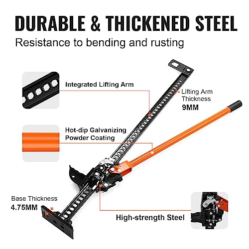 48" 7000 lbs Capacity Ratcheting Farm Jack V650168
