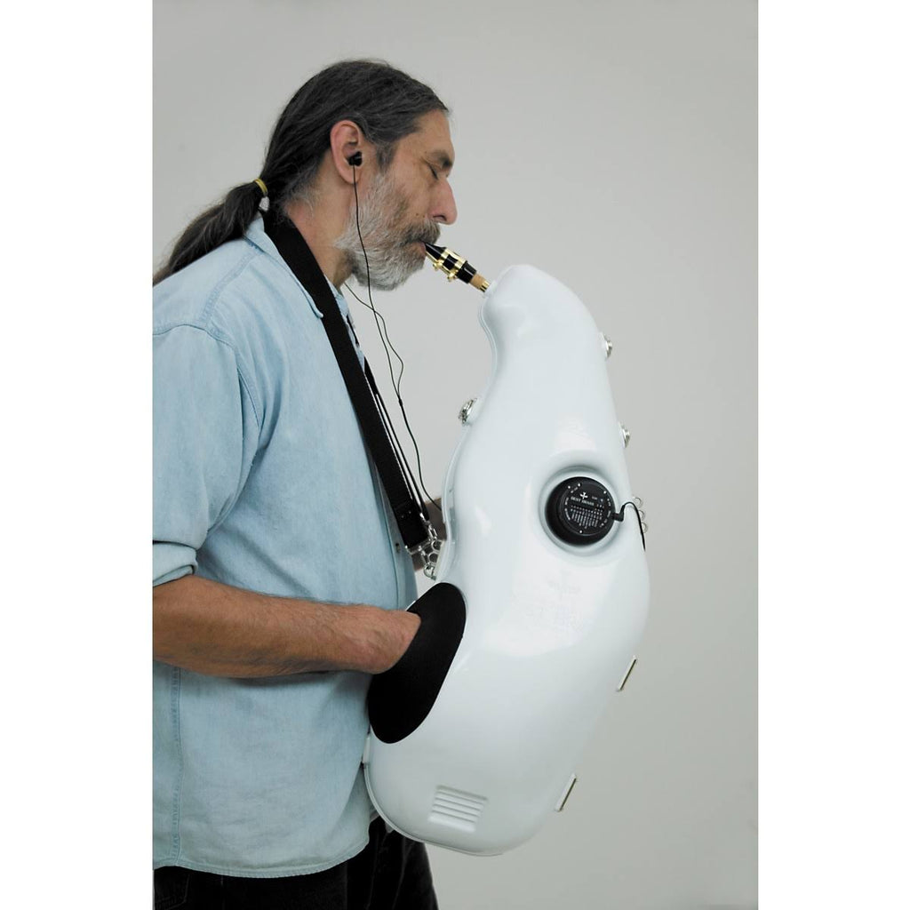 White Practice Mute System for Alto Saxophone II R46589