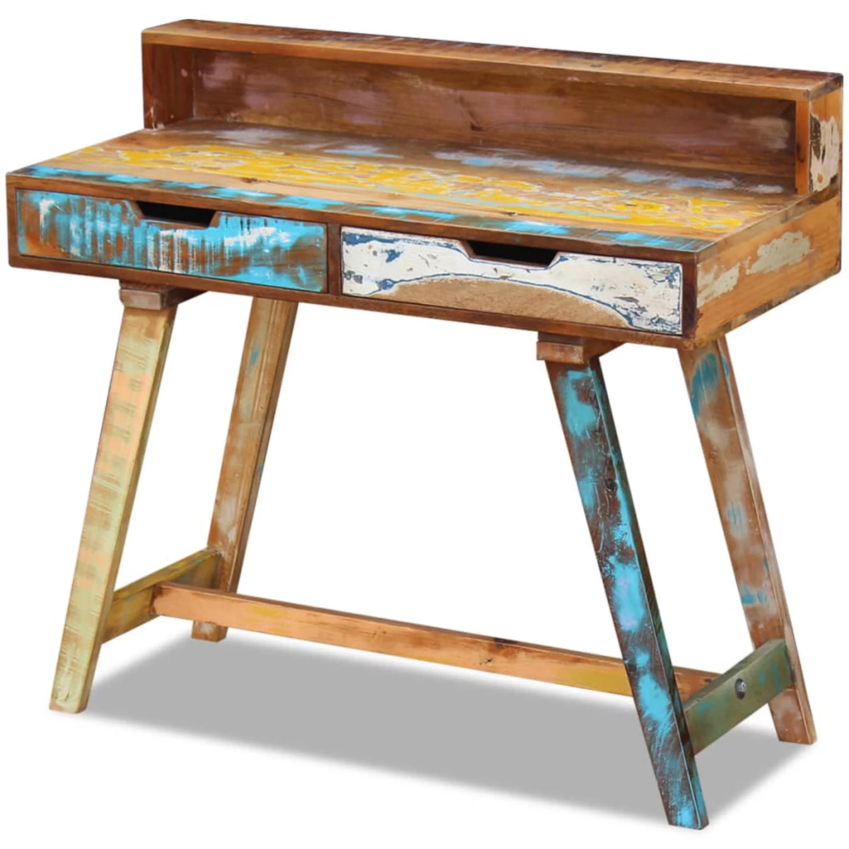 Solid Reclaimed Wood Desk P97966