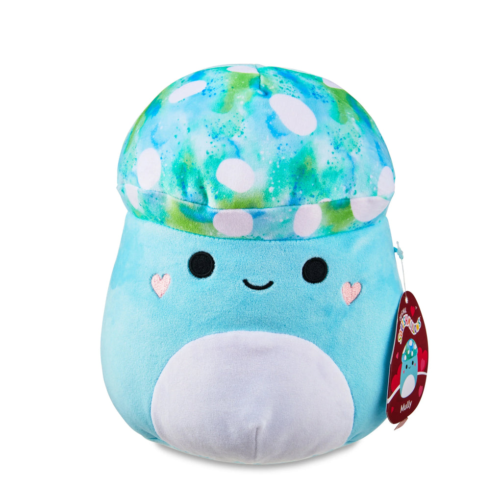 Teal Tie Dye Mushroom Plush Toy L8162