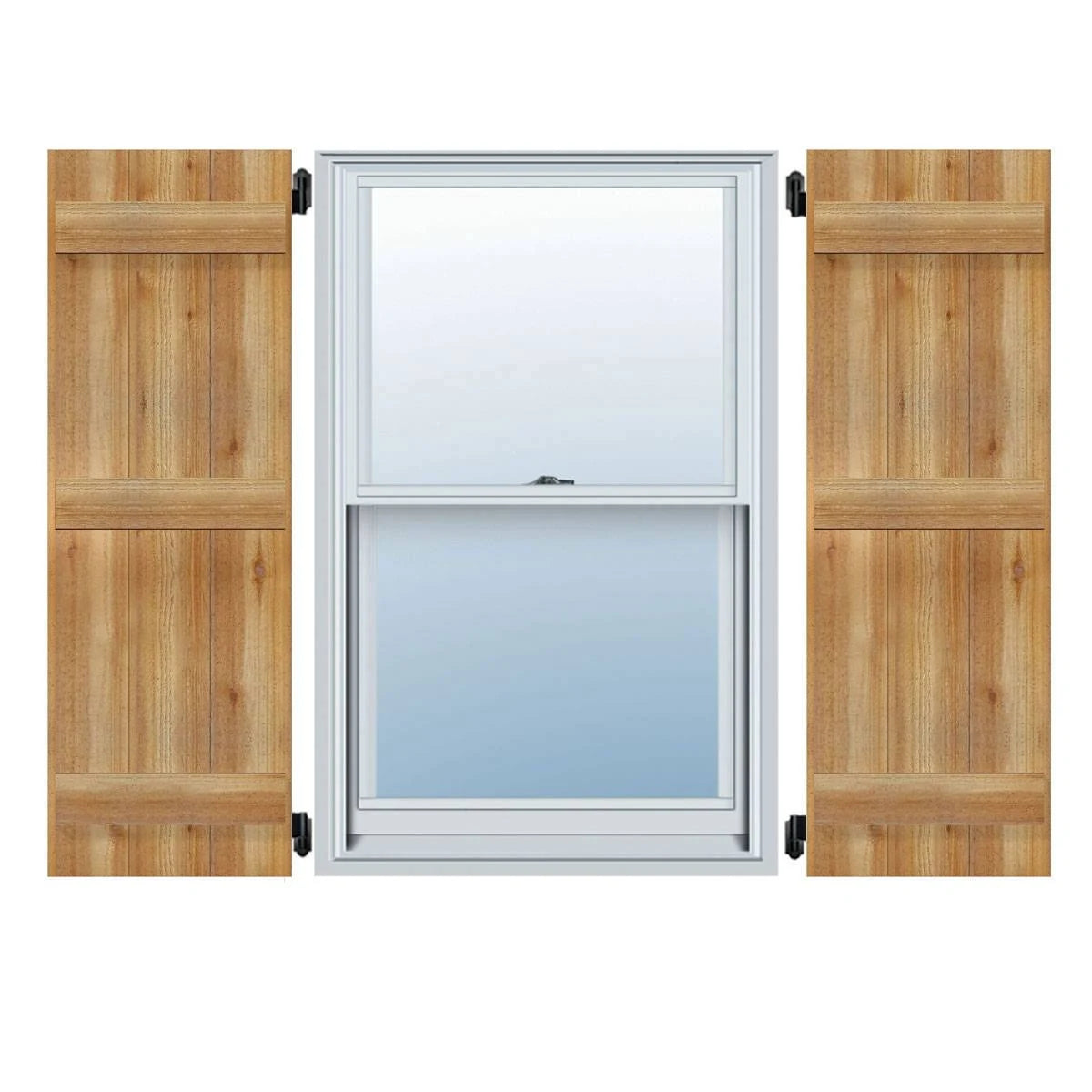 10 3/4x22W x 72x22H Board-n-Batten Shutters G560264