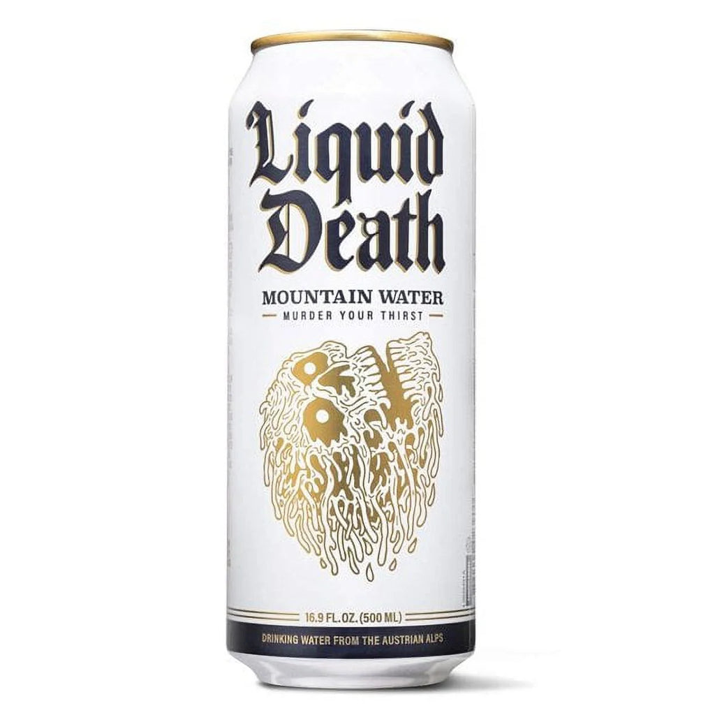 16.9 Fl Oz Mountain Water, 6 Count Cans A434260