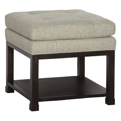 Avocado Tufted Square Ottoman with Storage L950