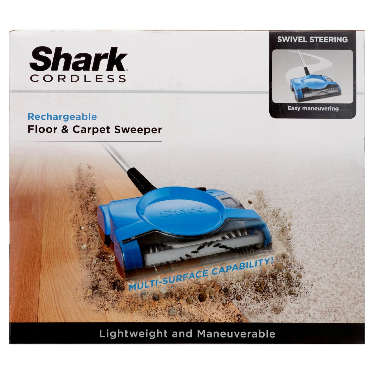 Rechargeable Floor and Carpet Sweeper E38655