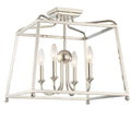 Polished Nickel 4 Light Ceiling Mount S463802