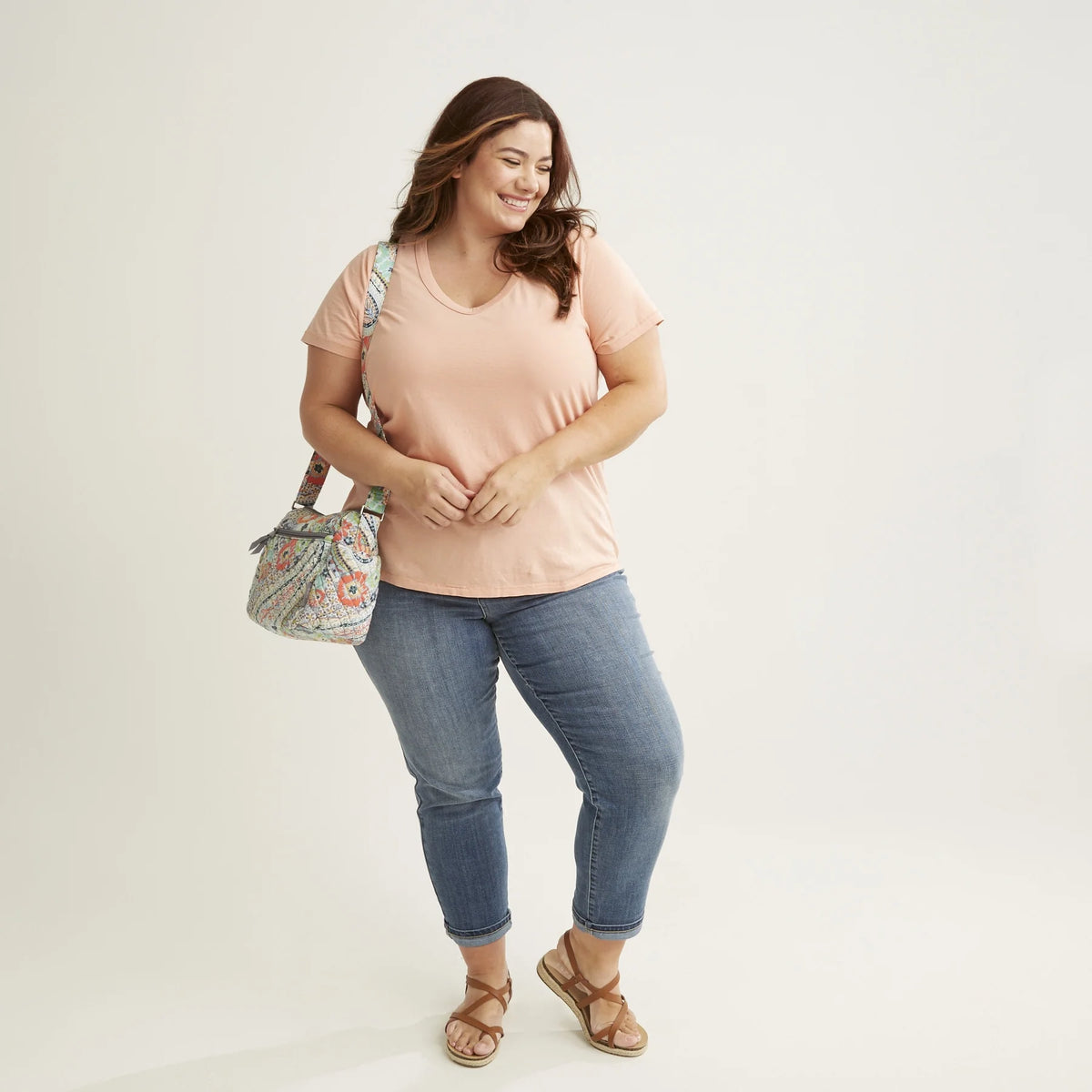 Recycled Cotton Crossbody Bag C853