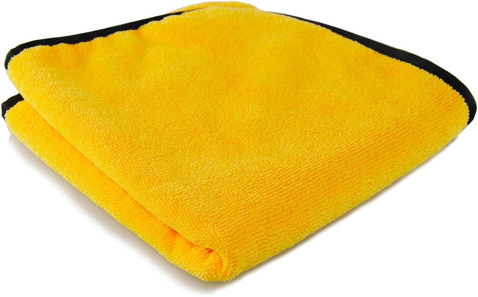 Professional Grade Premium Microfiber Towels, Gold (16 Inch x 16 Inch) (Pack of 12) K505247