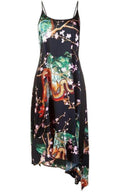 Asymmetric Printed Dress O1903
