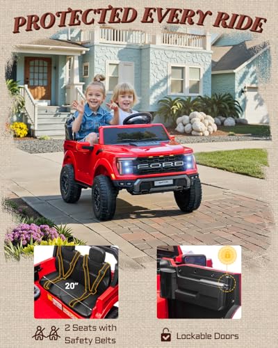 24V 2 Seater Kids Ride On Truck with Remote Control Z25443